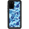 Light Blue Street Camo Galaxy S20 Plus Waterproof Case