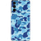 Light Blue Street Camo Galaxy S21 5G Skin