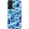 Light Blue Street Camo Galaxy S21 FE Pro Case