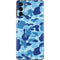 Light Blue Street Camo Galaxy S21 Plus 5G Skin