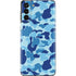 Light Blue Street Camo Galaxy S21 Plus 5G Skin