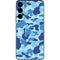 Light Blue Street Camo Galaxy S22 Skin