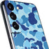 Light Blue Street Camo Galaxy S22 Skin