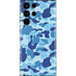 Light Blue Street Camo Galaxy S22 Ultra Skin
