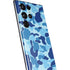 Light Blue Street Camo Galaxy S22 Ultra Skin
