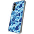 Light Blue Street Camo Galaxy S24 Plus Clear Case