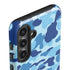 Light Blue Street Camo Galaxy S24 Plus Impact Case