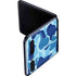 Light Blue Street Camo Galaxy Z Flip Skin