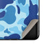 Light Blue Street Camo Galaxy Z Flip Skin