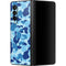 Light Blue Street Camo Galaxy Z Fold3 5G Skin