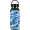Light Blue Street Camo Hydro Flask 32oz Wide Mouth Skin