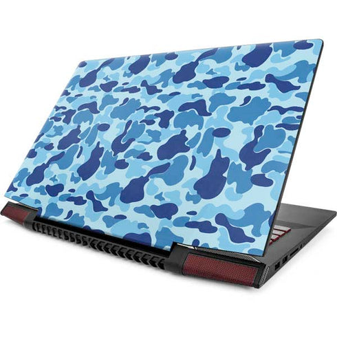 Light Blue Street Camo Lenovo IdeaPad Skin