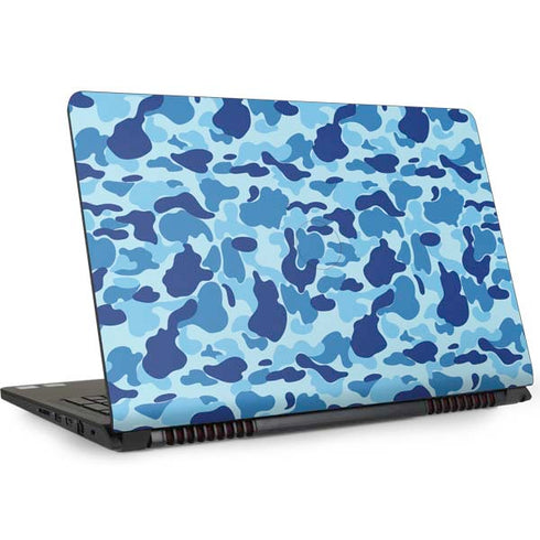 Light Blue Street Camo Dell Inspiron Skin