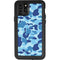 Light Blue Street Camo iPhone 11 Pro Waterproof Case