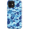 Light Blue Street Camo iPhone 12 Impact Case