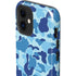 Light Blue Street Camo iPhone 12 Impact Case