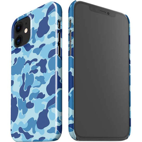Light Blue Street Camo iPhone 12 Mini Lite Case