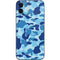 Light Blue Street Camo iPhone 12 Mini Skin