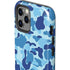 Light Blue Street Camo iPhone 12 Pro Impact Case