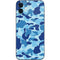 Light Blue Street Camo iPhone 12 Skin