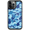 Light Blue Street Camo iPhone 13 Pro Cargo Case