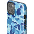 Light Blue Street Camo iPhone 15 Impact Case