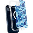 Light Blue Street Camo iPhone 14 Plus MagSafe Case