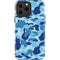 Light Blue Street Camo iPhone 15 Pro Max Impact Case