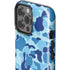 Light Blue Street Camo iPhone 15 Pro Max Impact Case