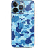 Light Blue Street Camo iPhone 15 Pro Skin
