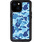 Light Blue Street Camo iPhone 15 Waterproof Case