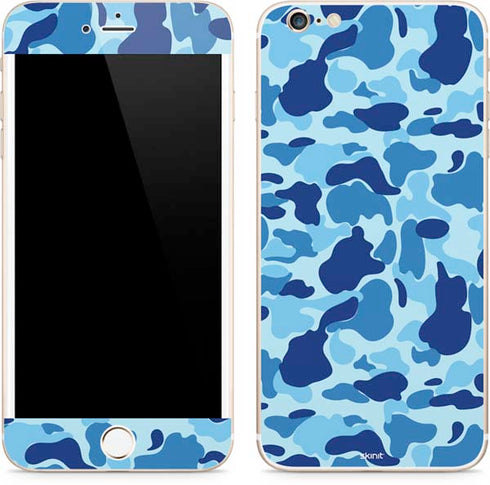 Light Blue Street Camo iPhone 6/6s Plus Skin