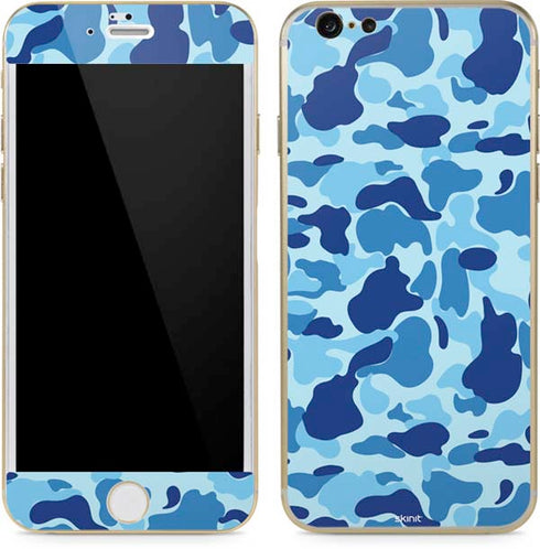 Light Blue Street Camo iPhone 6/6s Skin