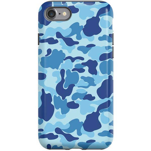 Light Blue Street Camo iPhone SE (2nd & 3rd Gen) Pro Case