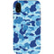 Light Blue Street Camo iPhone XR Pro Case