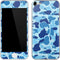Light Blue Street Camo Apple iPod Skin