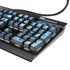 Light Blue Street Camo K95 RGB PLATINUM Mechanical Gaming Keyboard Skin