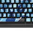 Light Blue Street Camo K95 RGB PLATINUM Mechanical Gaming Keyboard Skin