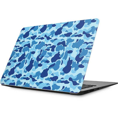 Light Blue Street Camo Apple MacBook Skin