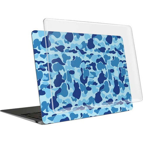 Light Blue Street Camo MacBook Air 13in (2020) Case plus Skin