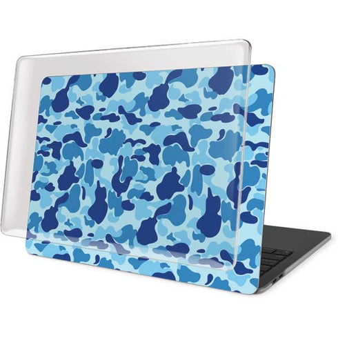 Light Blue Street Camo MacBook Pro 13in (2020) Case plus Skin