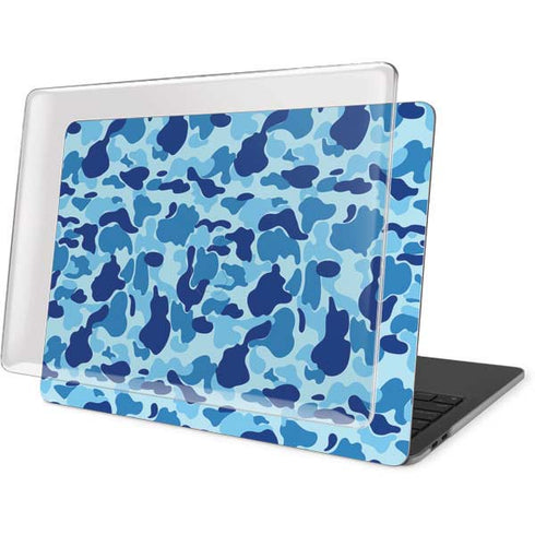 Light Blue Street Camo MacBook Pro 16in (2019-20) Case plus Skin
