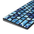 Light Blue Street Camo Magic Keyboard with Numeric Keypad Skin