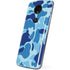 Light Blue Street Camo Moto E5 Plus Skin