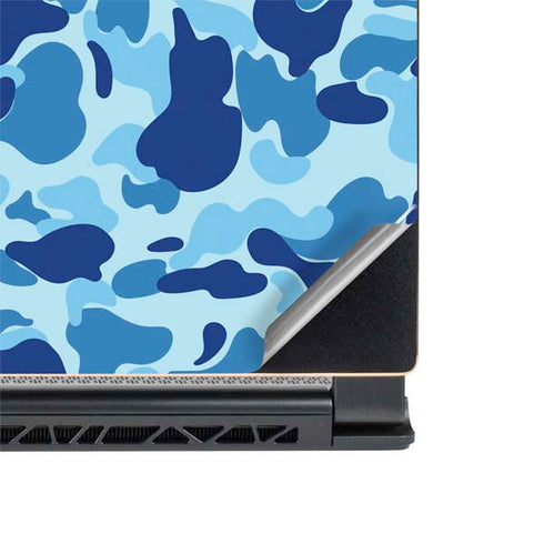 Light Blue Street Camo MSI GS65 Stealth Laptop Skin