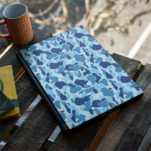 Light Blue Street Camo MSI GS65 Stealth Laptop Skin
