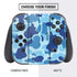 Light Blue Street Camo Nintendo Switch Bundle Skin