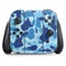 Light Blue Street Camo Nintendo Switch (2017-2021) Joy-Con Controller Skin