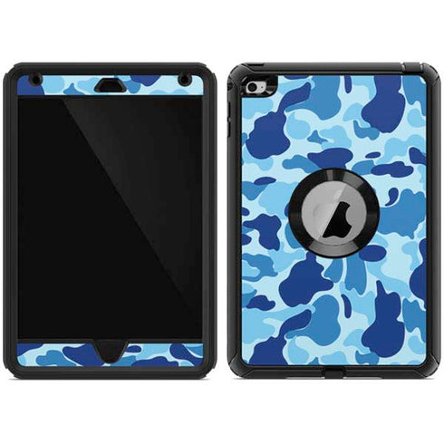 Light Blue Street Camo Otterbox Defender iPad Skin