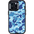 Light Blue Street Camo Otterbox Defender iPhone Skin